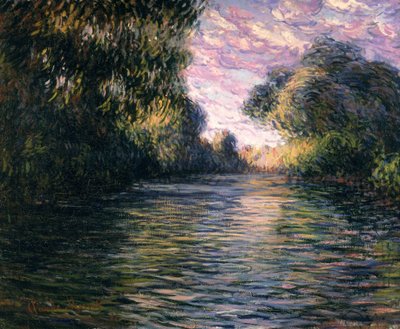Morning on the Seine, 1897 by Claude Monet